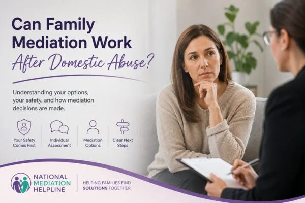 Can Family Mediation Poole Work After Domestic Abuse?